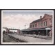 ESTACION DE FERROCARRIL ANTIGUA TARJETA POSTAL CAÑADA DE GOMEZ SANTA FE RARA